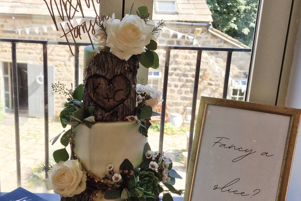 Bespoke wedding cake