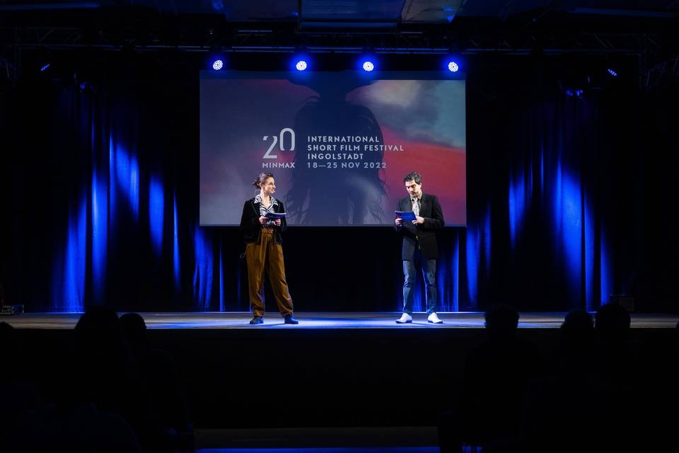 Me and my co-presenter