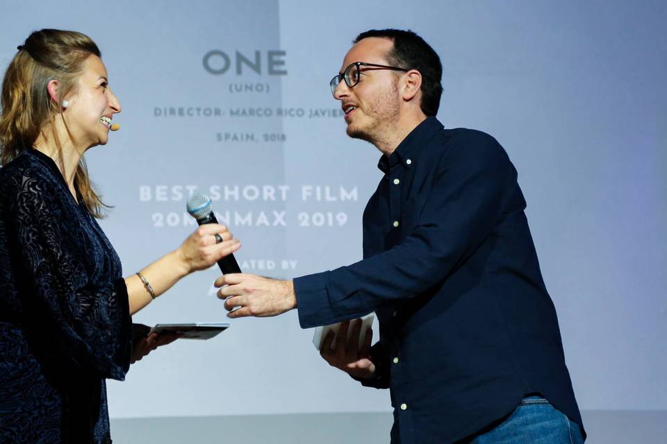 On stage at 20MinMax