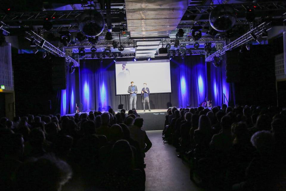 A view of the audience