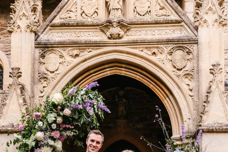 Broken arch, Country Church Oxford