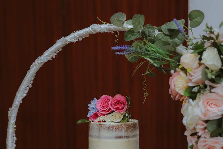 Floral Cake hoops