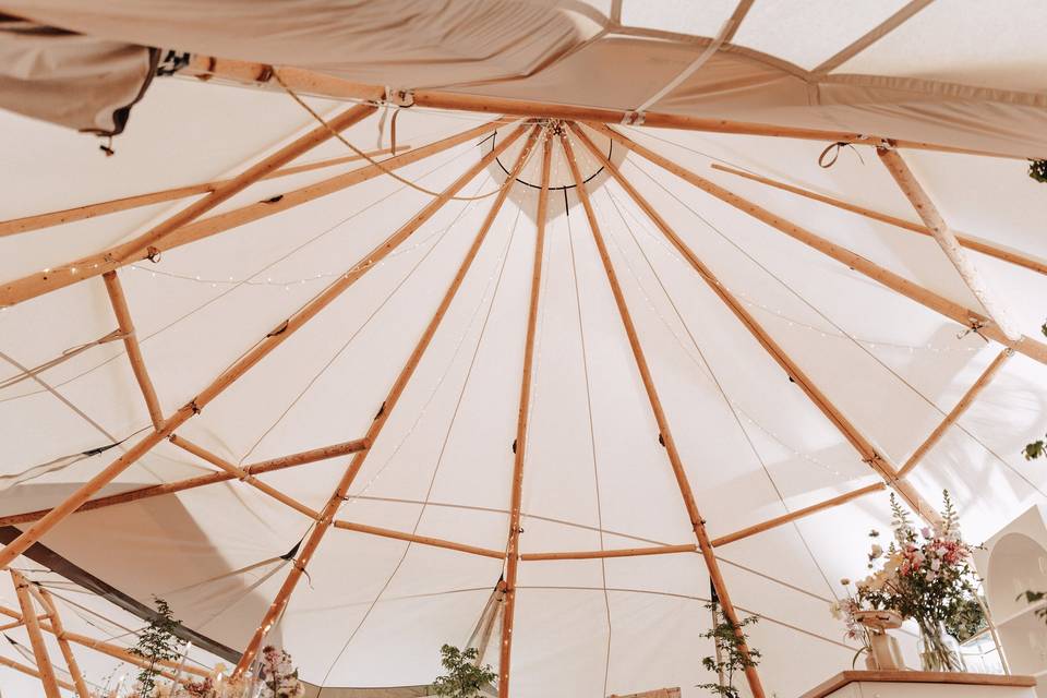 White Tipis