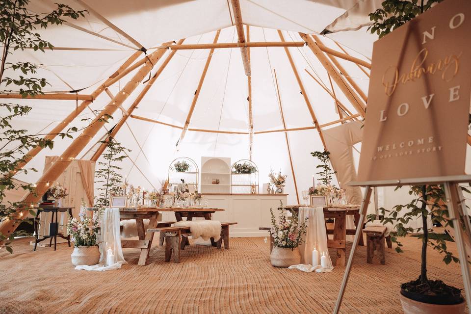 Tipi Styling Inspiration