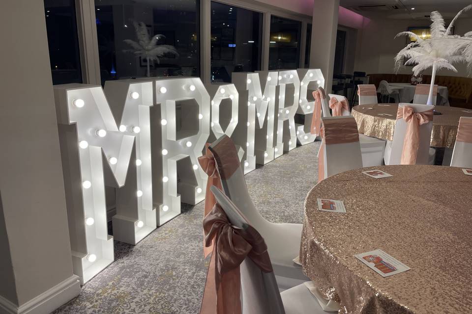 LED backdrop