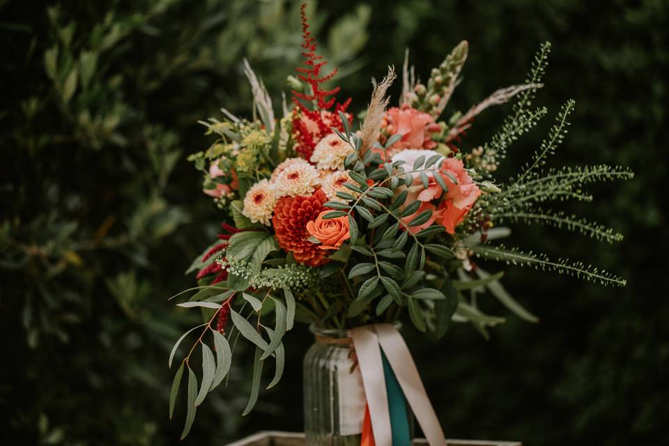 A bride's bouquet