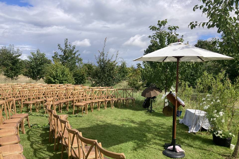 Back Garden Wedding