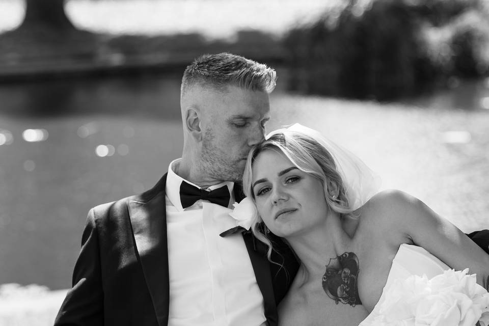 Editorial couple portrait