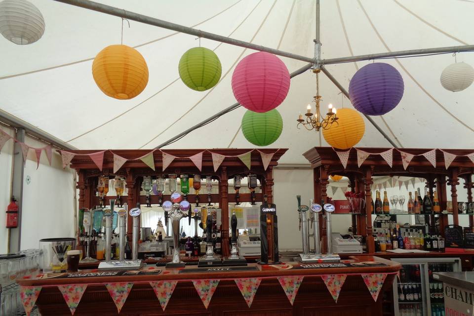 The bar