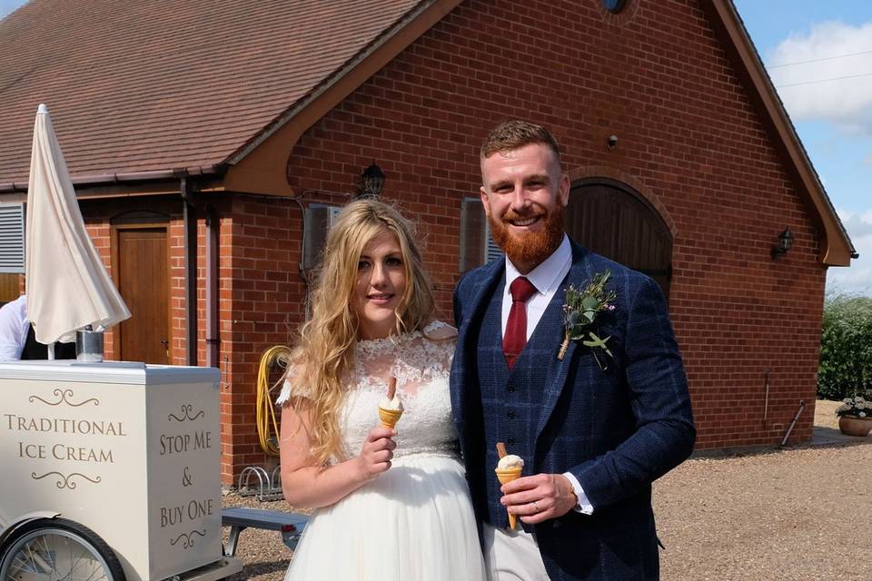 Happy couple