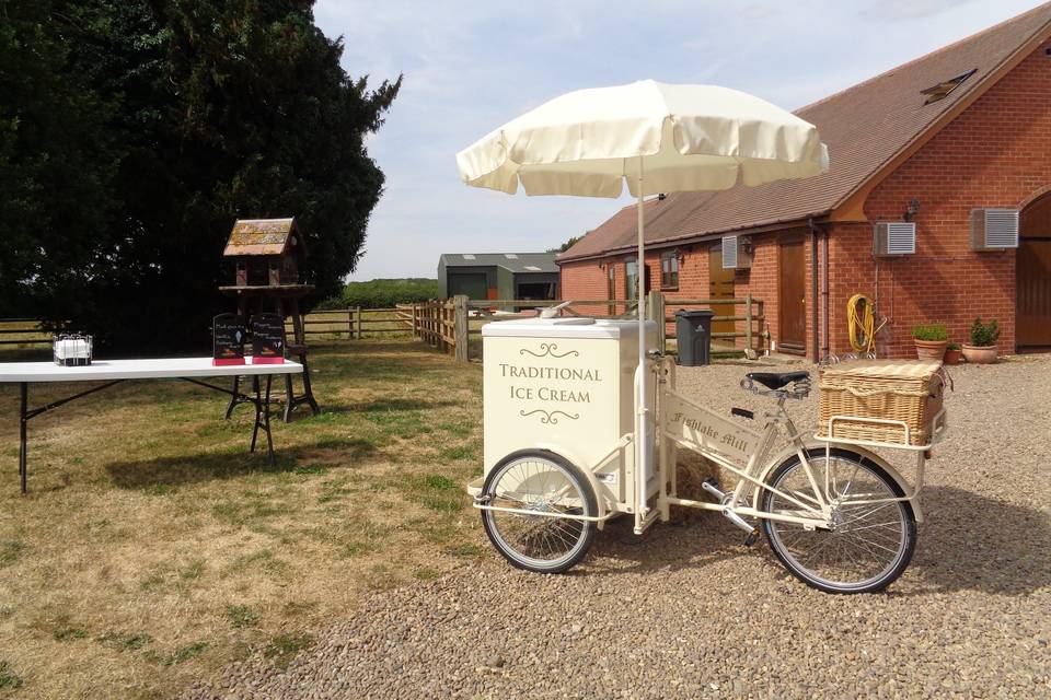 Icecream bicycle