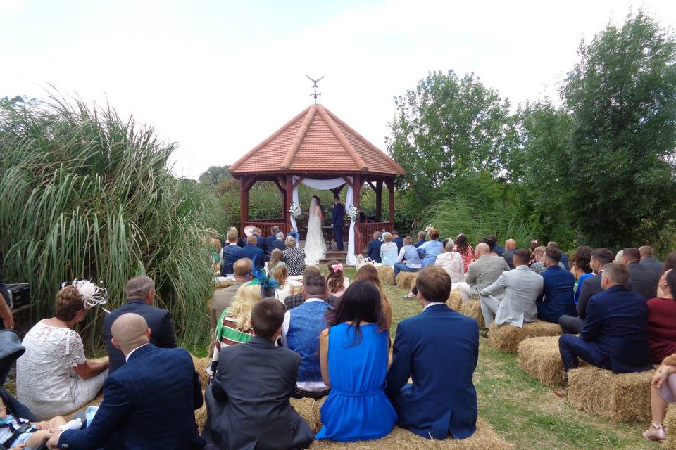 The ceremony
