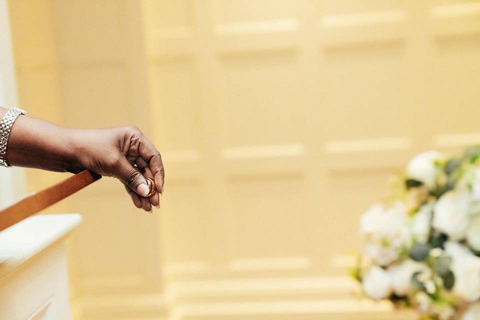 Rings for the newlyweds