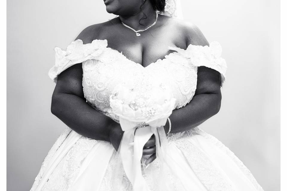 Bride - Portraits (B&W)