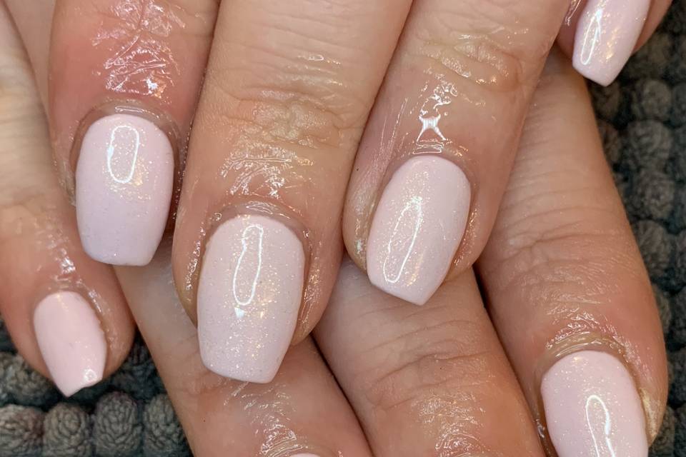 Gel polish natural nails