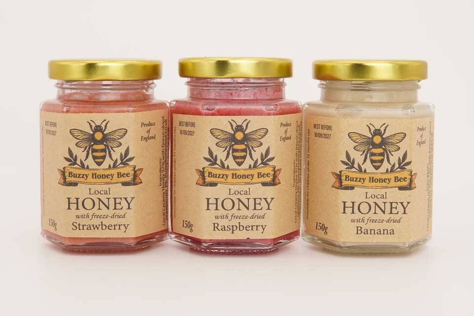 Fruit-infused honey