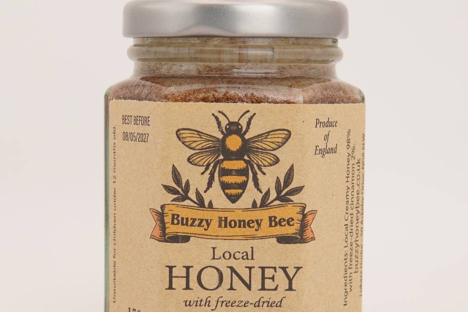 Local Honey with Cinnamon