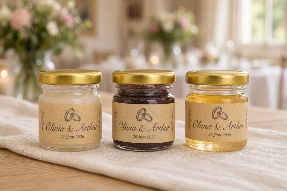 Honey wedding favours