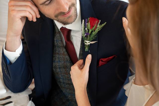 Slater Menswear Bride & Groom