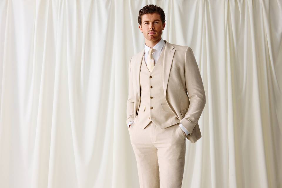 Beige Linen