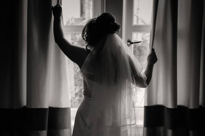 Bride silhouette