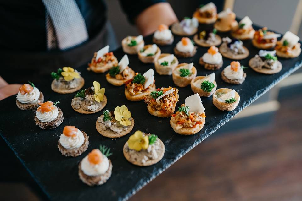 A Selection of Cold Canapes