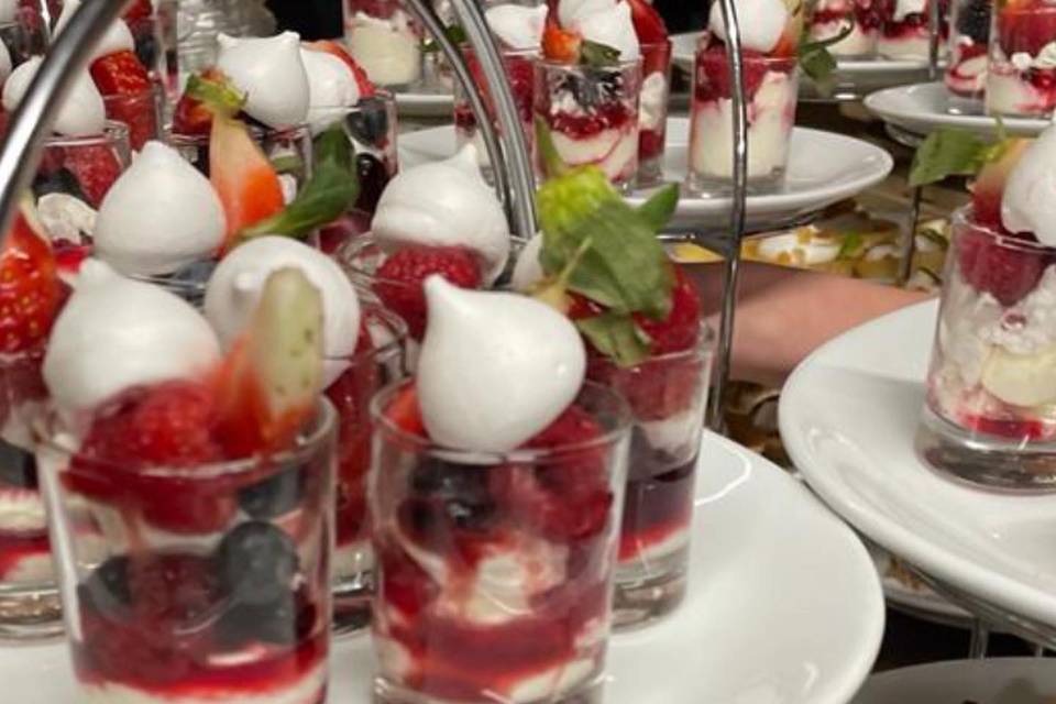 Dessert canapes