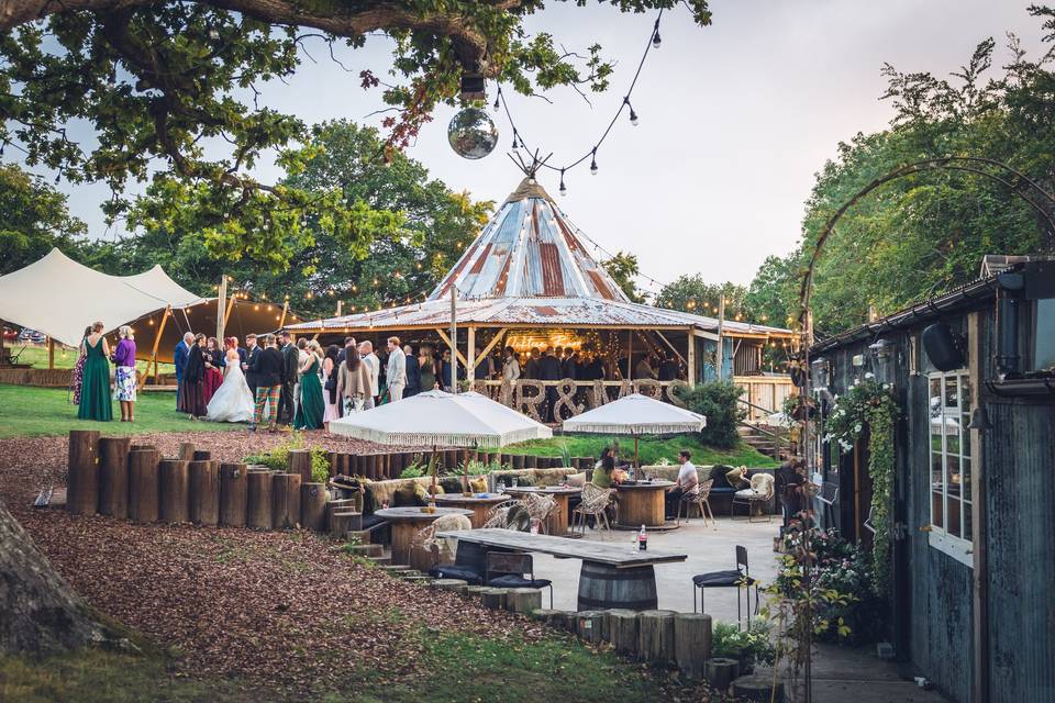 Patio & Tipi