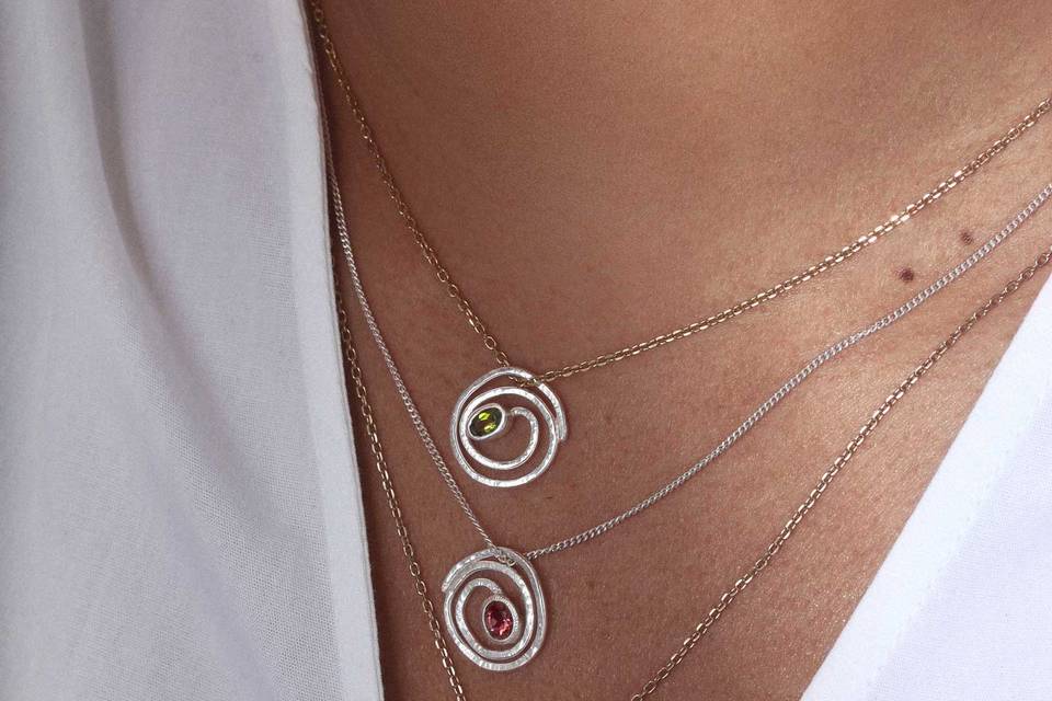 Spiral pendants