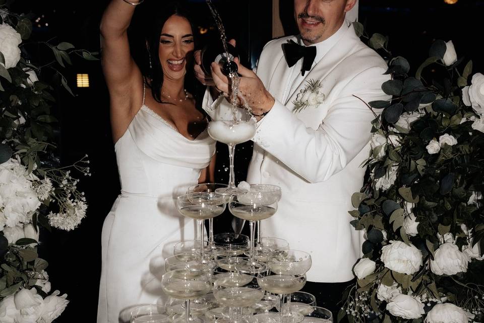 Champagne Tower