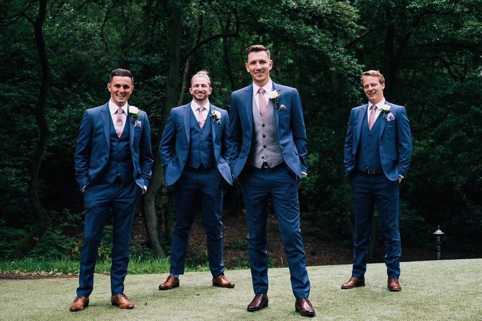 The Groom & Groomsmen