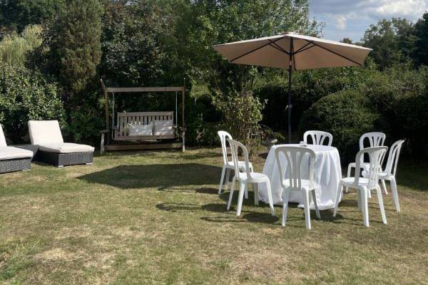 Outdoor seating