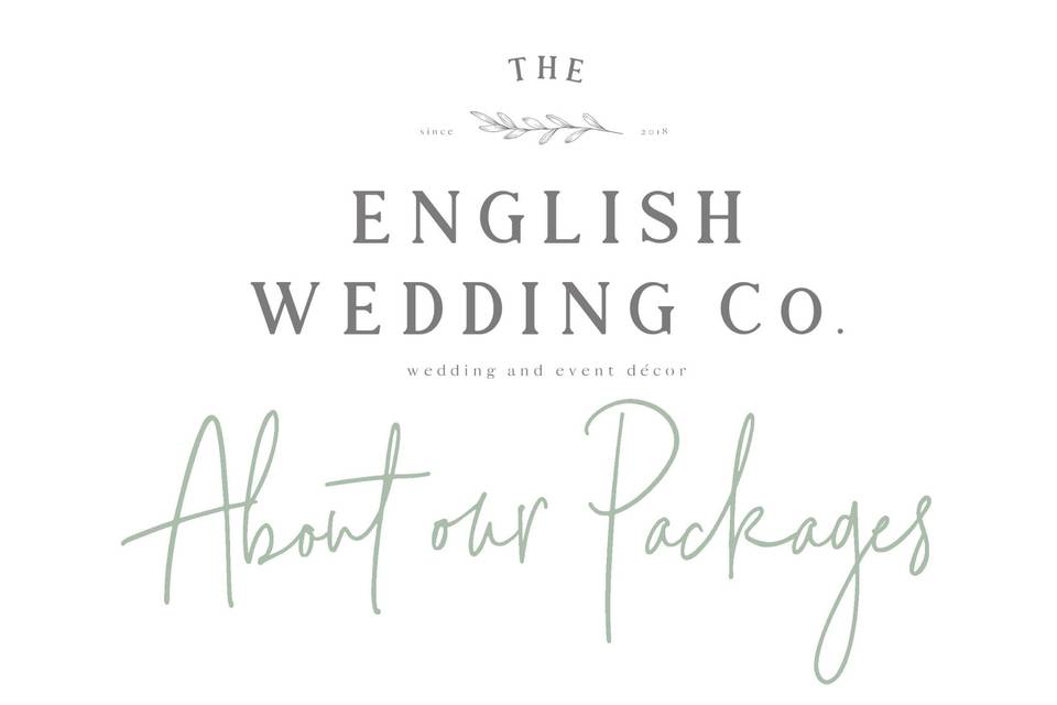 The English Wedding Company