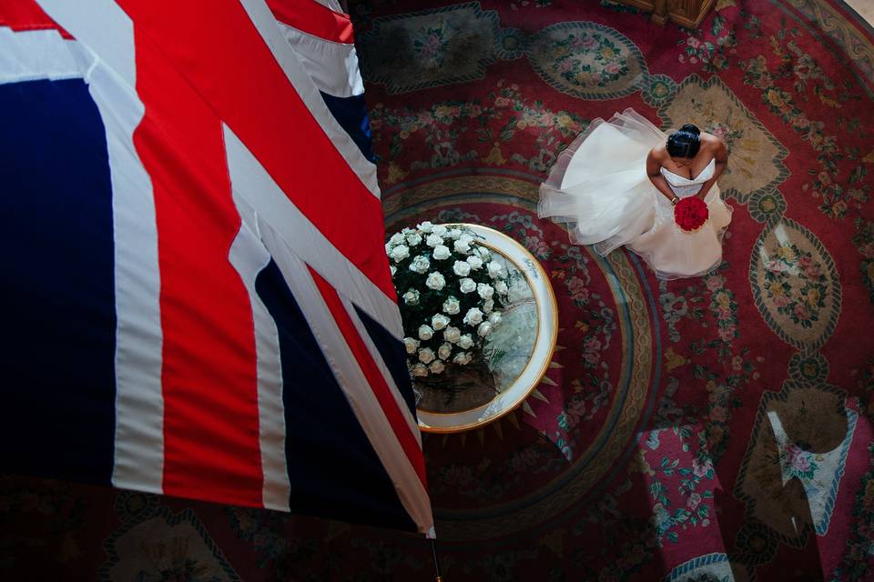 Bride at The Ritz, London