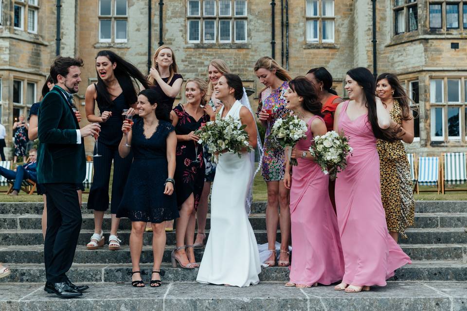 Bridal Party Balcombe Place, S