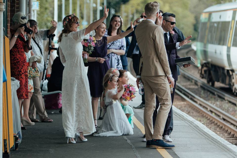 Hurst Green Wedding Party