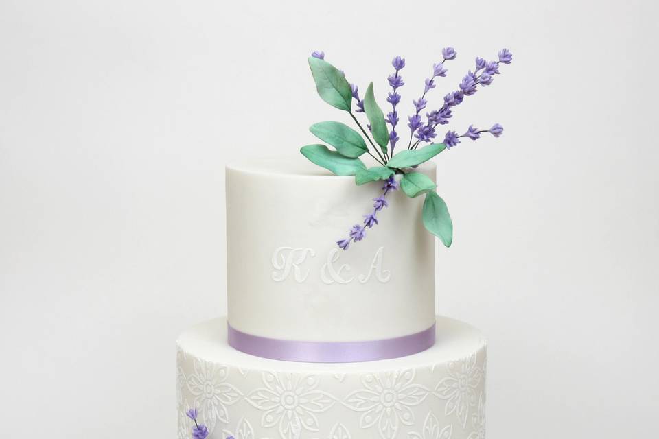 Lavender cake