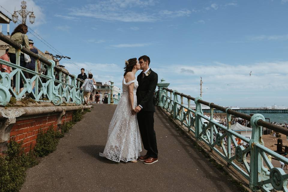 Boho wedding in the wild