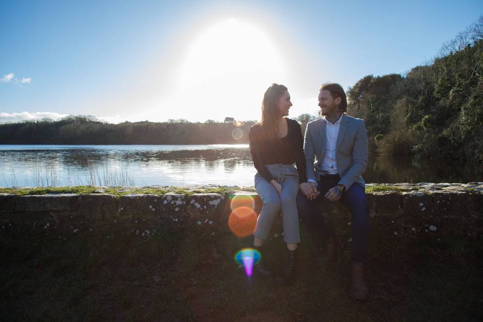 Welsh engagement shoot