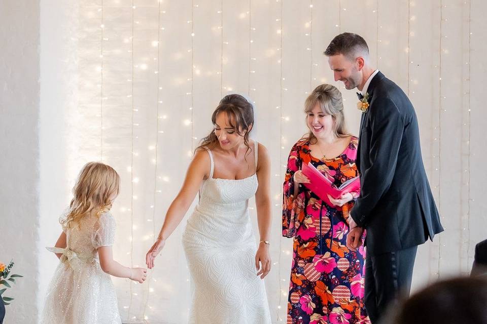 Adorable ring bearer