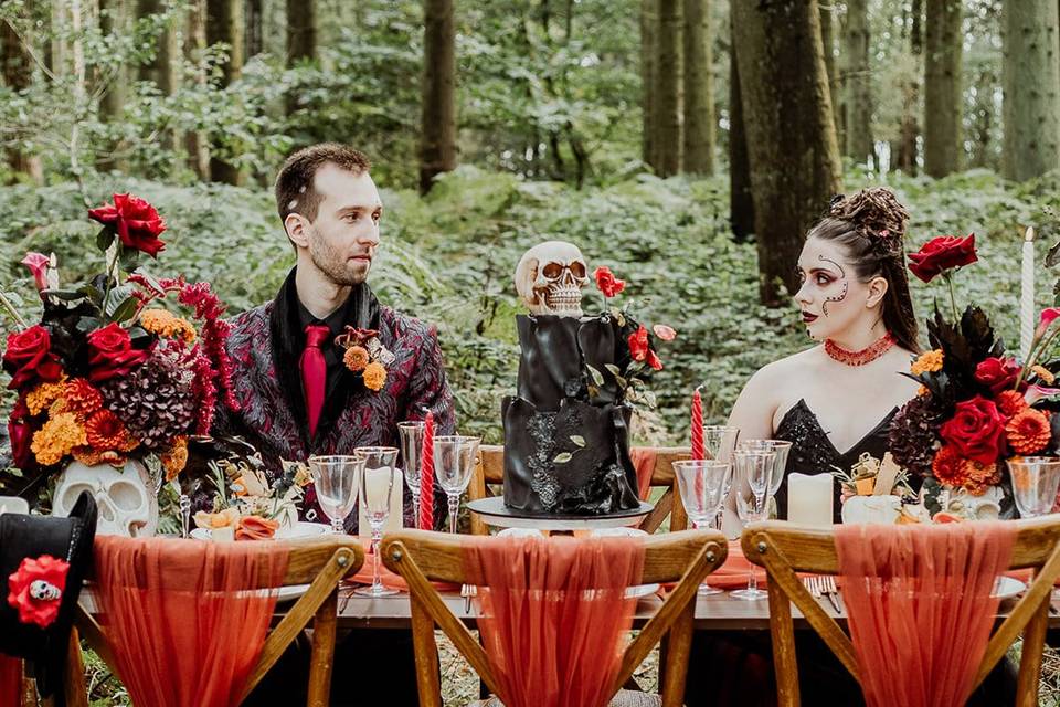 Ofrenda Tablescape