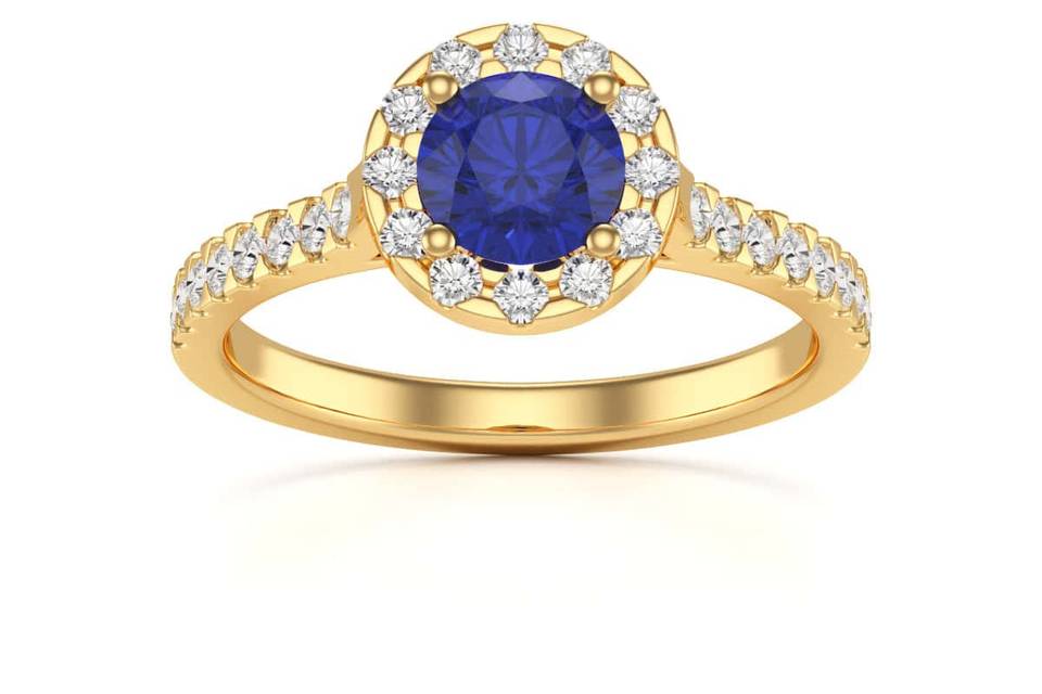 Sapphire Engagement ring