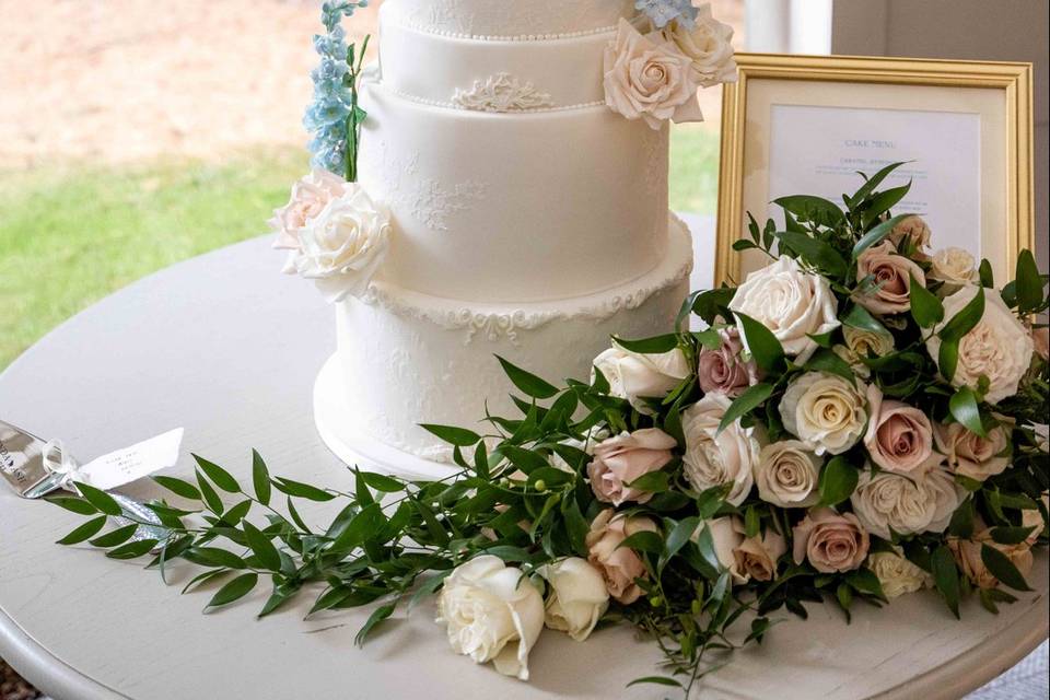 Fine Art Wedding Cake