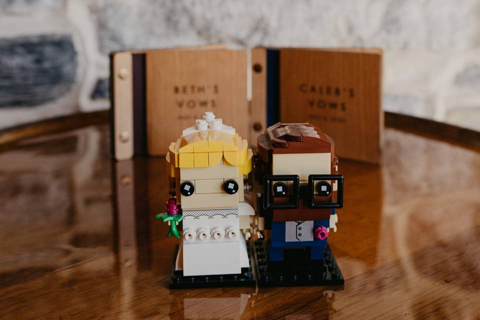 Lego Bride + Groom