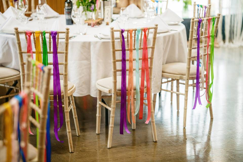 Ribbon chairs