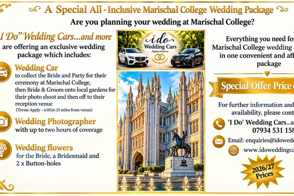 Our Marischal College Offer