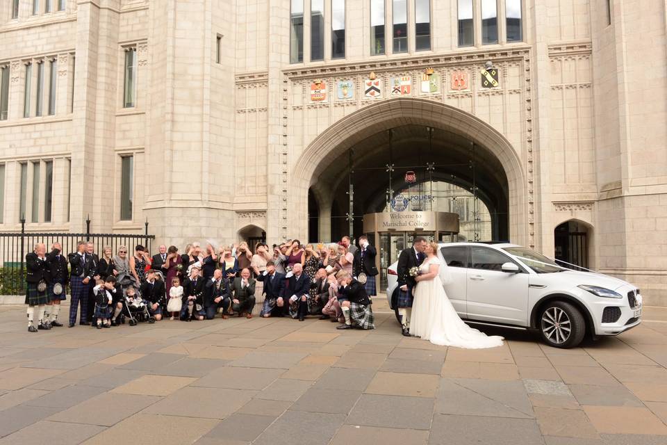 Marischal College Wedding