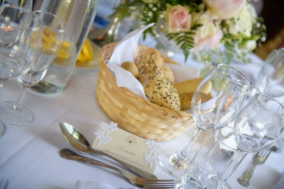 Wedding table decor