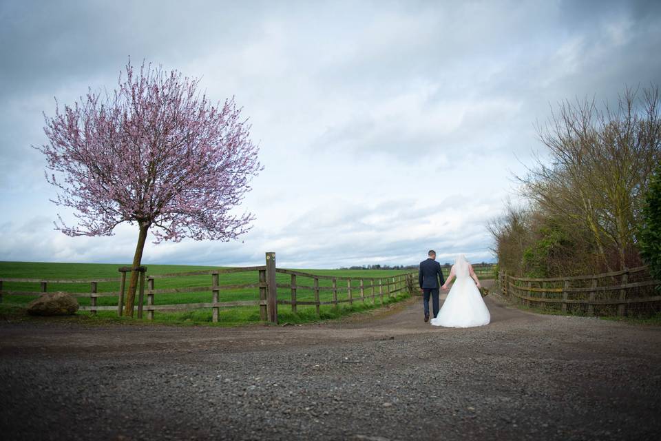 Bride and groom