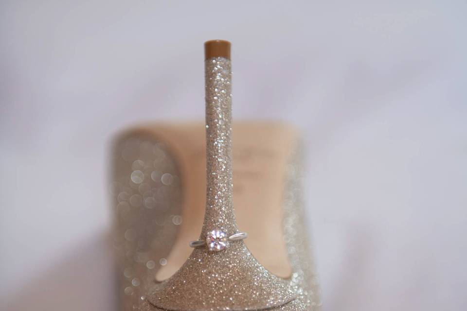 Heels for a bride